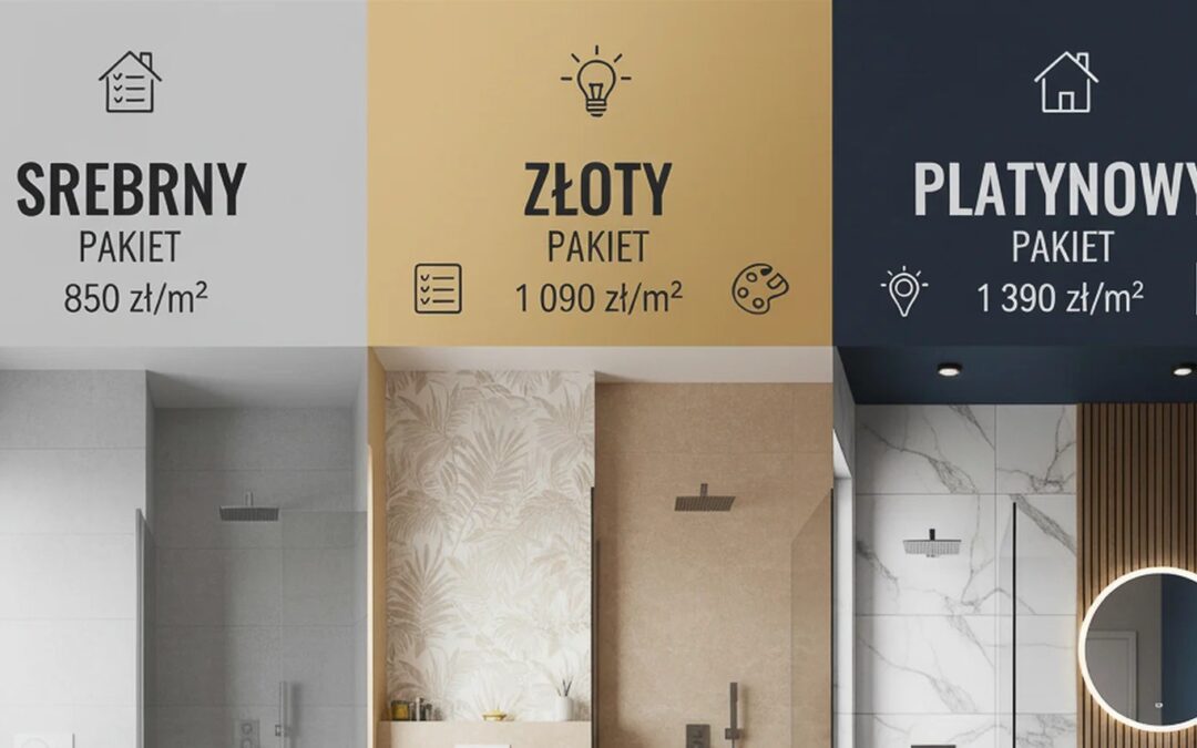 Wykończenie Domu Pod Klucz na Osiedlu Łozina – Pakiety SREBRNY, ZŁOTY, PLATYNOWY